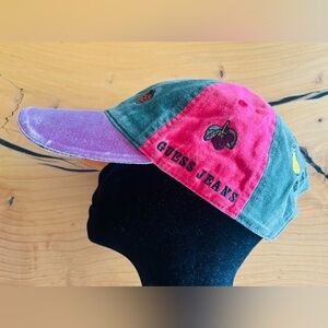 Vintage Multicolor Guess Sean Wotherspoon Farmers Market Adjustable Hat Cap